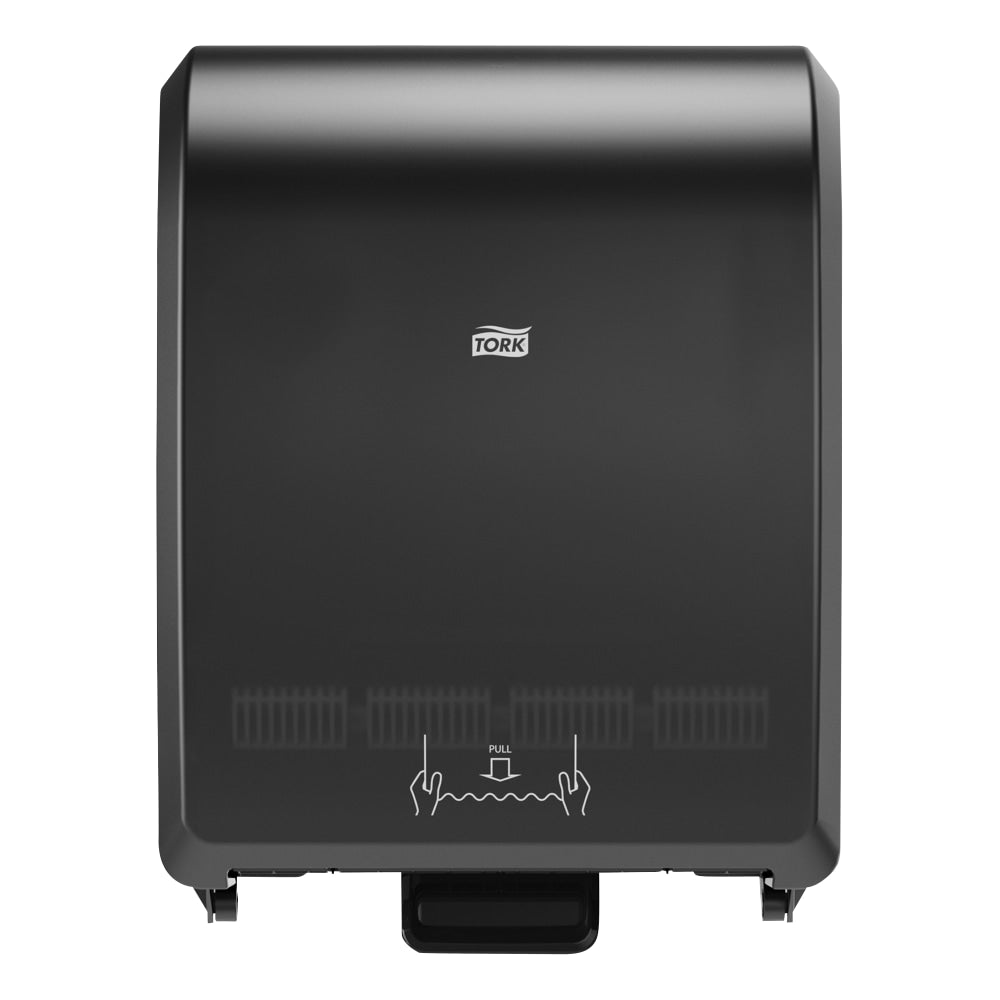 Tork Mechanical Hand Towel Roll Dispenser, H80 System, Black