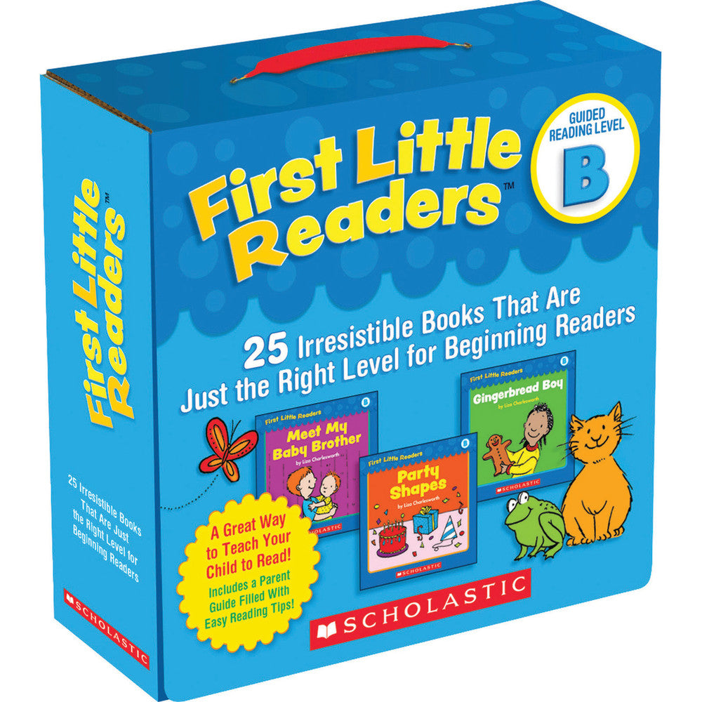 Scholastic Teaching Resources First Little Readers Parent Book Pack, Guided Reading Level B, Pre-K To Grade 2