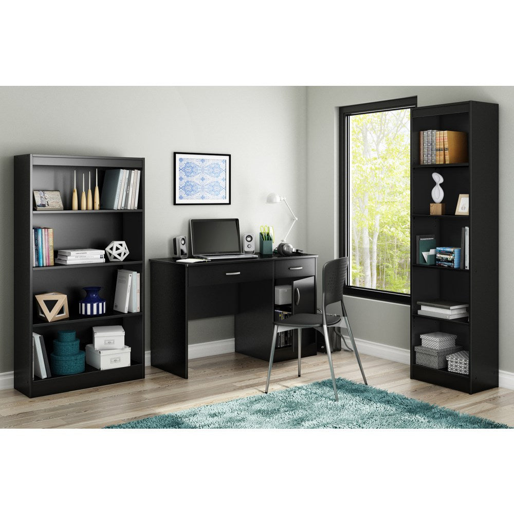 South Shore Axess 43-3/4in Computer Desk, Pure Black