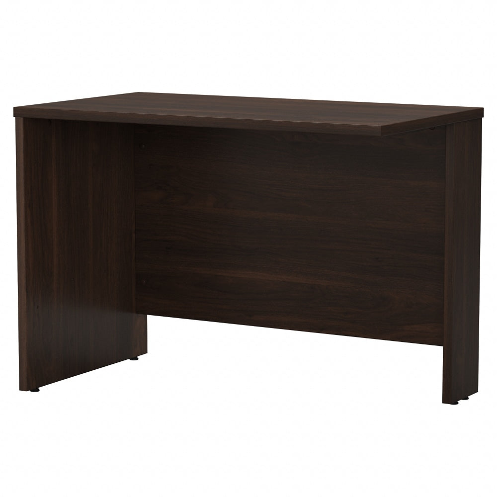 Bush Business Furniture Studio C 42inW Desk Return, Black Walnut, Standard Delivery