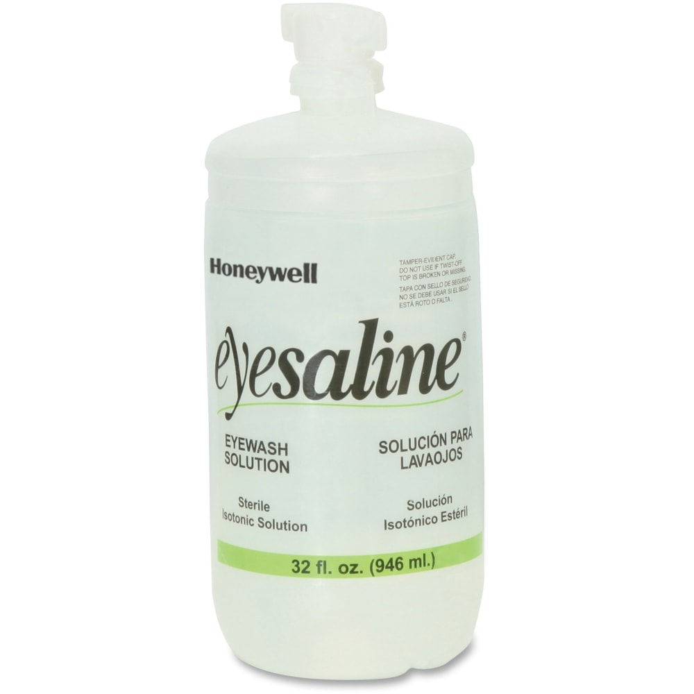 Honeywell Fendall Eyesaline Eyewash Solution - 1 quart - Tamper Resistant, Blow-fill-seal - 1 Each