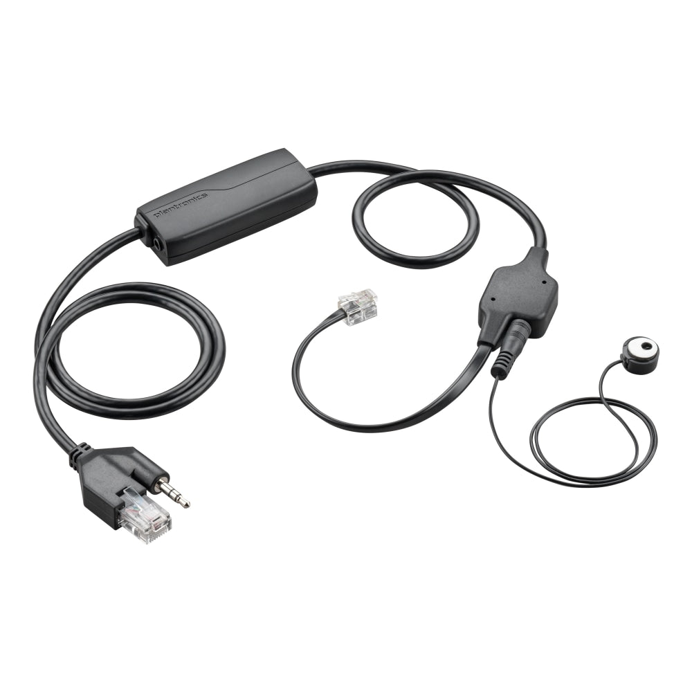 Plantronics Savi APV-63 Electronic Hookswitch Cable For Avaya Phone Systems