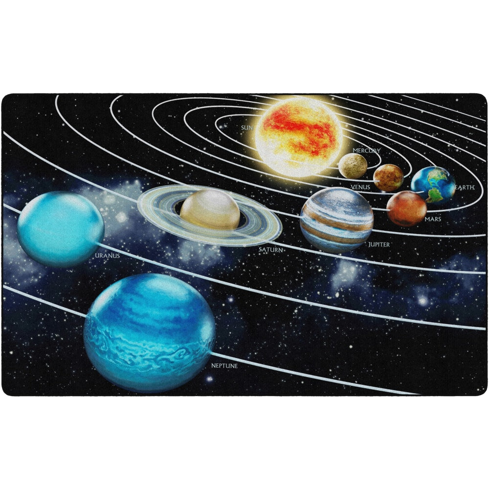 Flagship Carpets Traveling The Solar System Area Rug, 7ft6inH x 12ftW