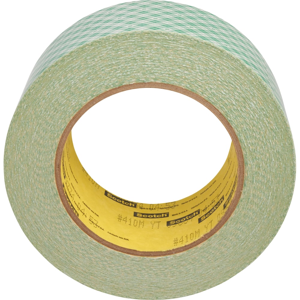 3M Double-Coated Paper Tape, 2in x 36 yd, Natural