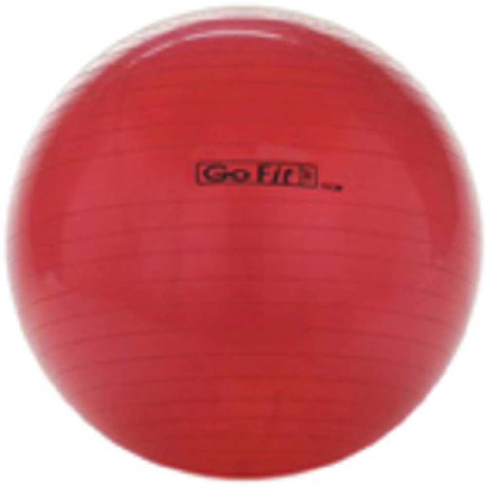 GoFit Exercise Ball With Pump, 55 cm, Red