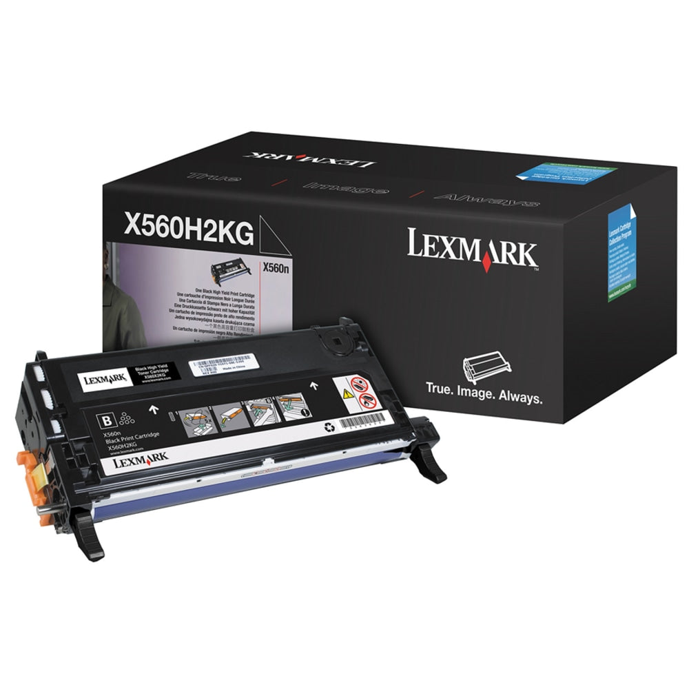 Lexmark X560H2KG Black High Yield Toner Cartridge