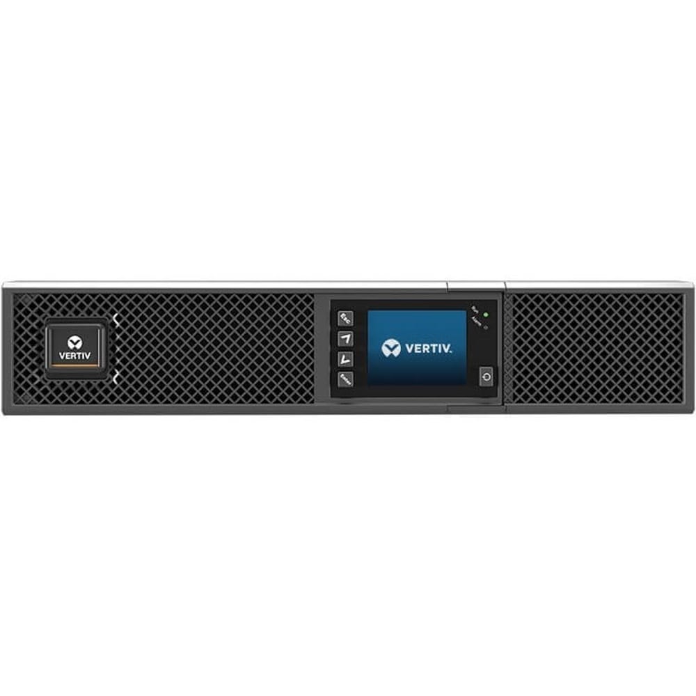 Vertiv Liebert GXT5 UPS - 1500VA/1500W 230V | Online Rack Tower Energy Star - Double Conversion | 2U | Optional RDU101 Card| Color/Graphic LCD| 3-Year Warranty