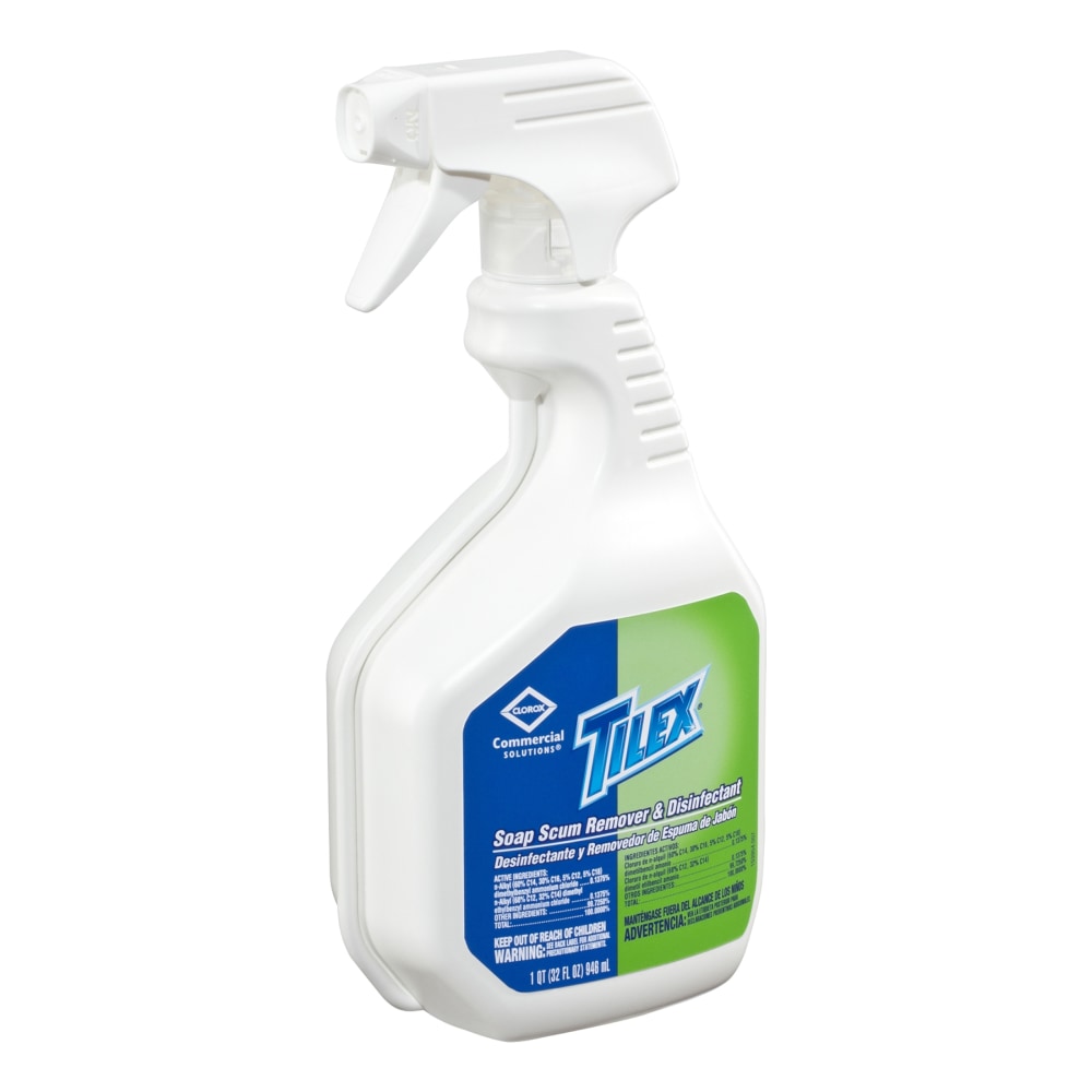 CloroxPro Tilex Disinfecting Soap Scum Remover Spray - Spray - 32 fl oz (1 quart) - 1 Each