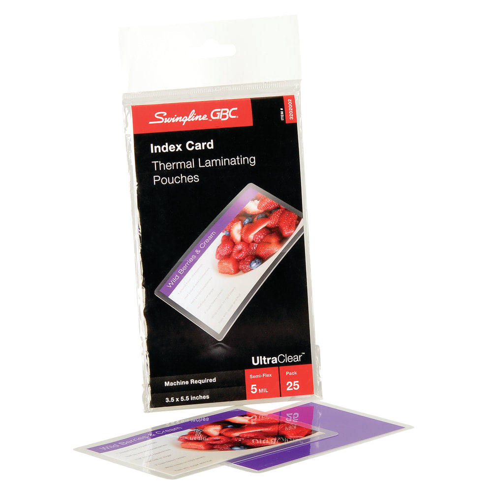 Swingline GBC UltraClear Thermal Laminating Pouches