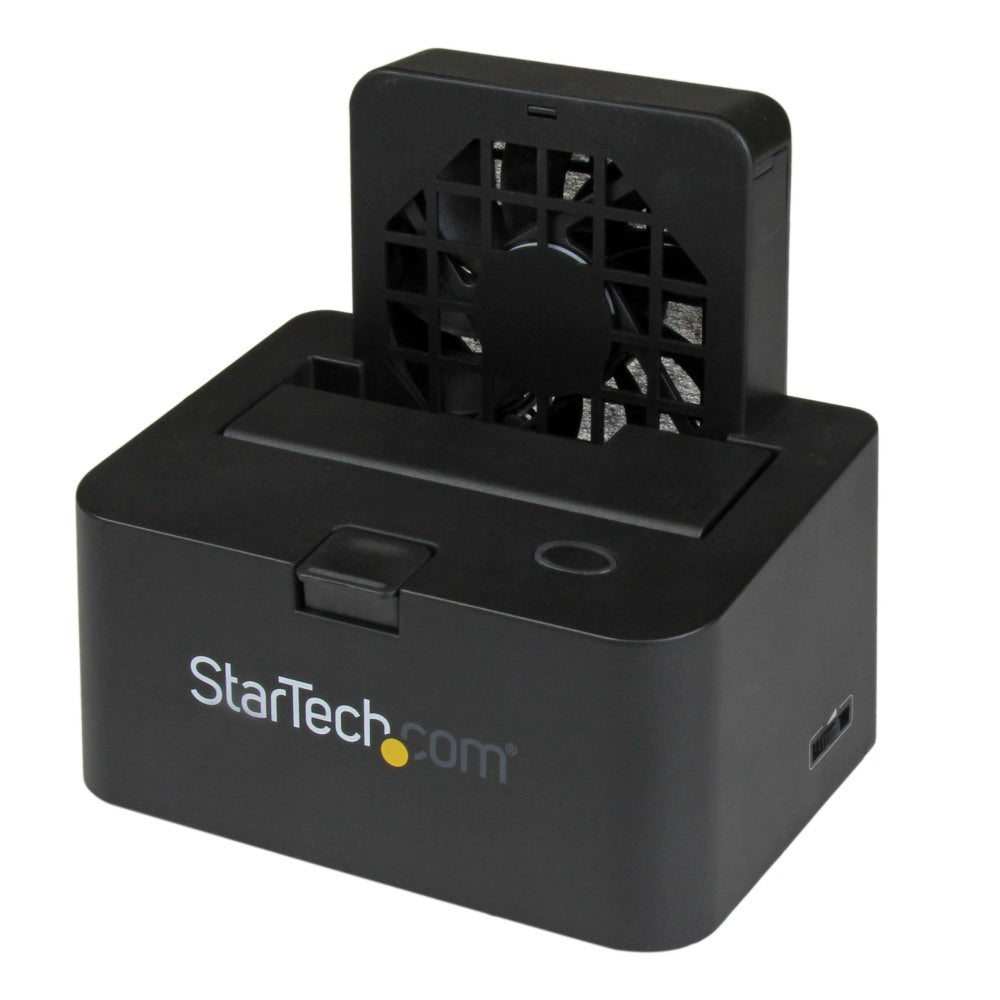 StarTech.com Hot-Swap Hard Drive Docking Station for 2.5in/3.5in SATA III Hard Drives - External eSATA/USB 3.0 Hard Drive Dock w/ UASP (SDOCKU33EF) - Storage controller - 2.5in, 3.5in - SATA 6Gb/s - 600 MBps