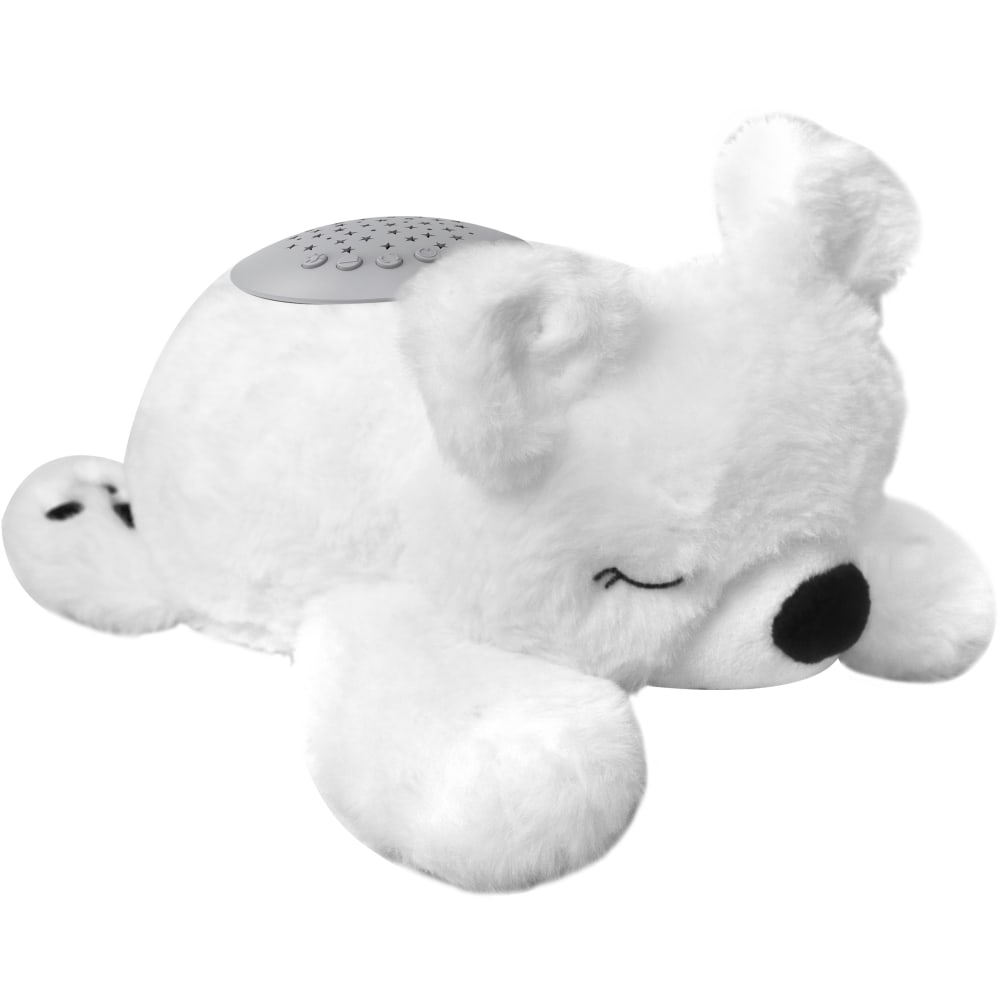 Pure Enrichment PureBaby Sound Sleepers Sound Machine, 9inH x 5-3/8inW x 4inD, Polar Bear