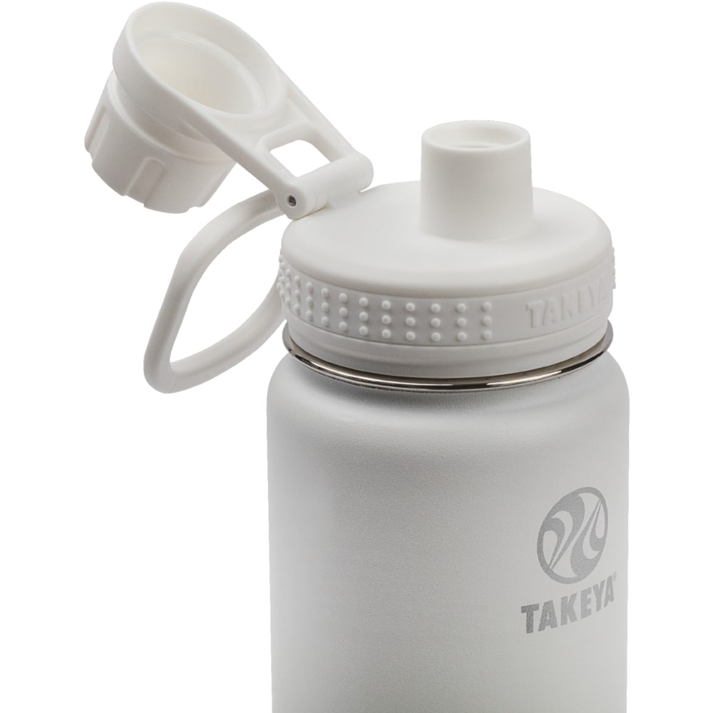 Takeya Actives Spout Reusable Water Bottle, 24 Oz, Arctic