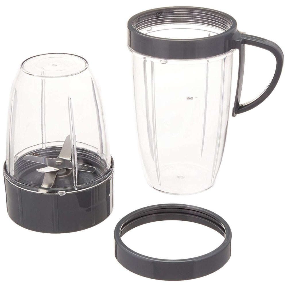 Shark Nutribullet Deluxe Upgrade Kit, Clear/Black