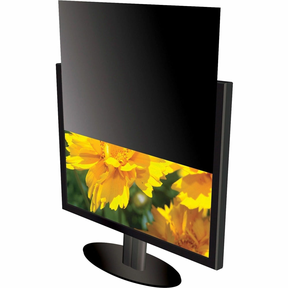 Kantek LCD Monitor Blackout Privacy Screens Black - For 18.5in Widescreen Monitor, Notebook - 16:9 - Anti-glare - 1