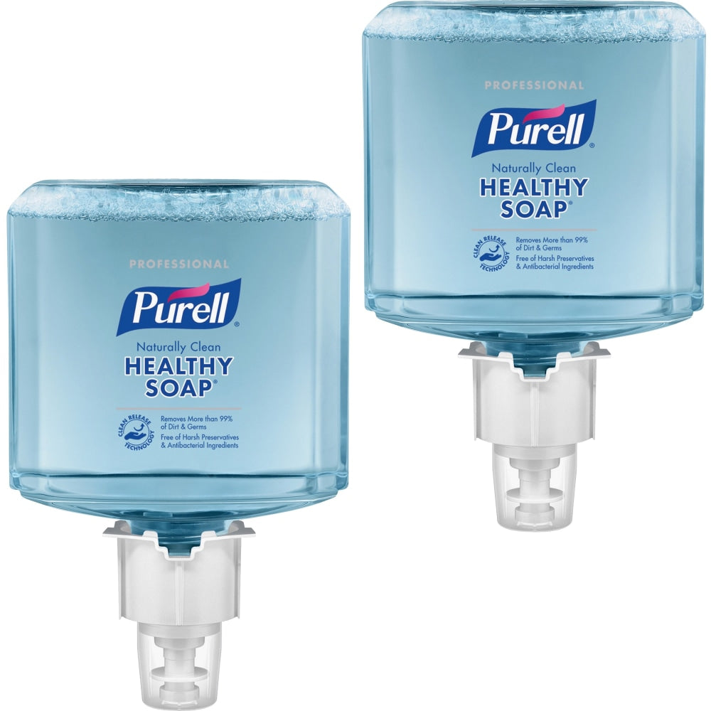 Purell ES4 Professional Healthy Foam Hand Soap, 40.5 Oz, Carton Of 2 Refills