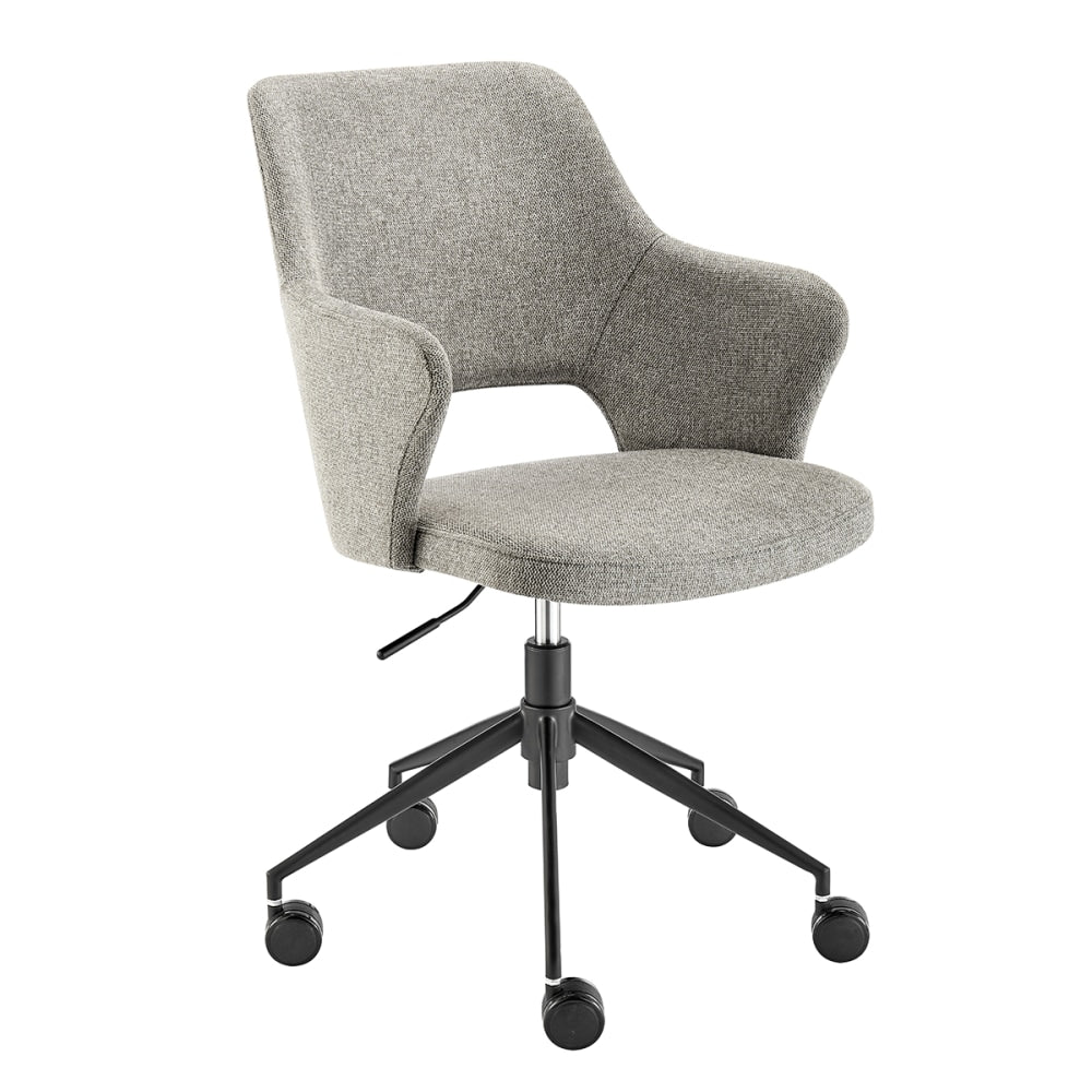 Eurostyle Darcie Office Chair, Light Gray/Black