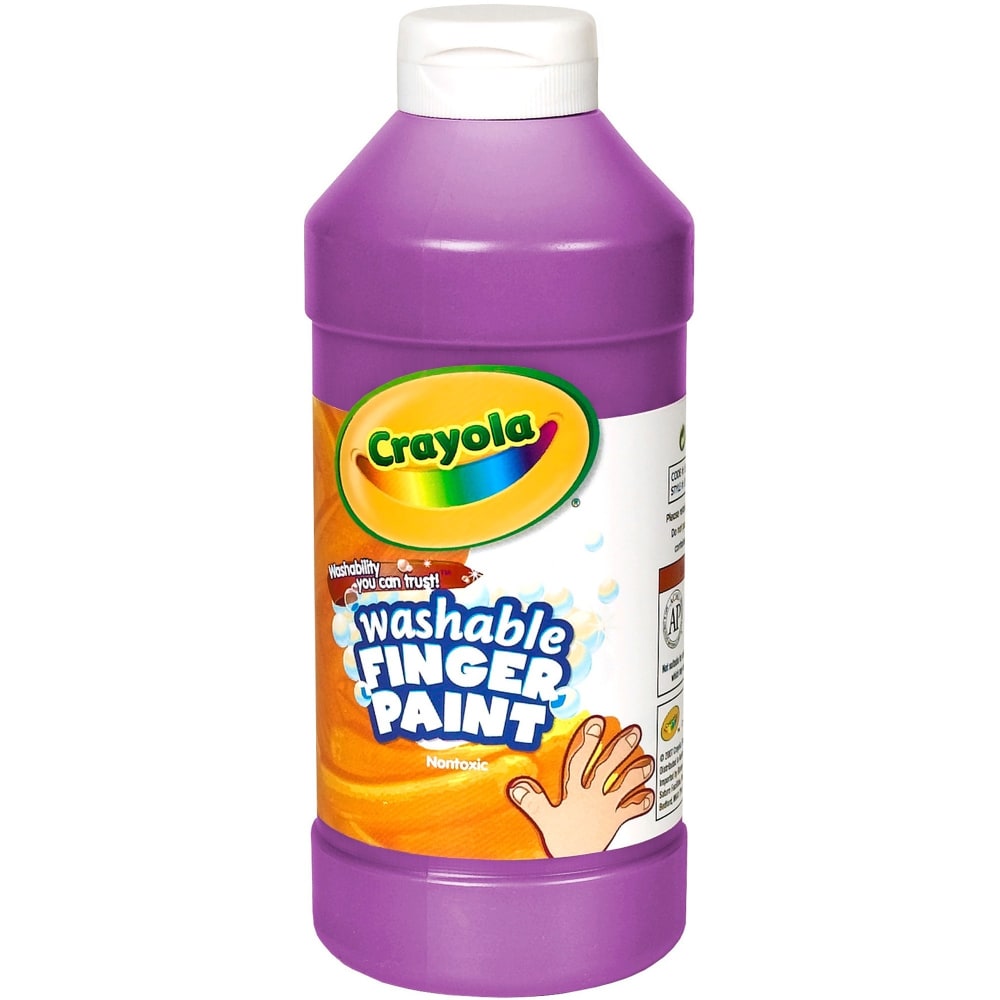 Crayola Washable Finger Paint, 16 Oz., Violet