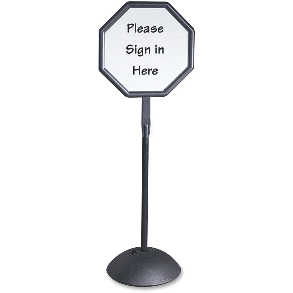 Safco Write Way Octagon Sign