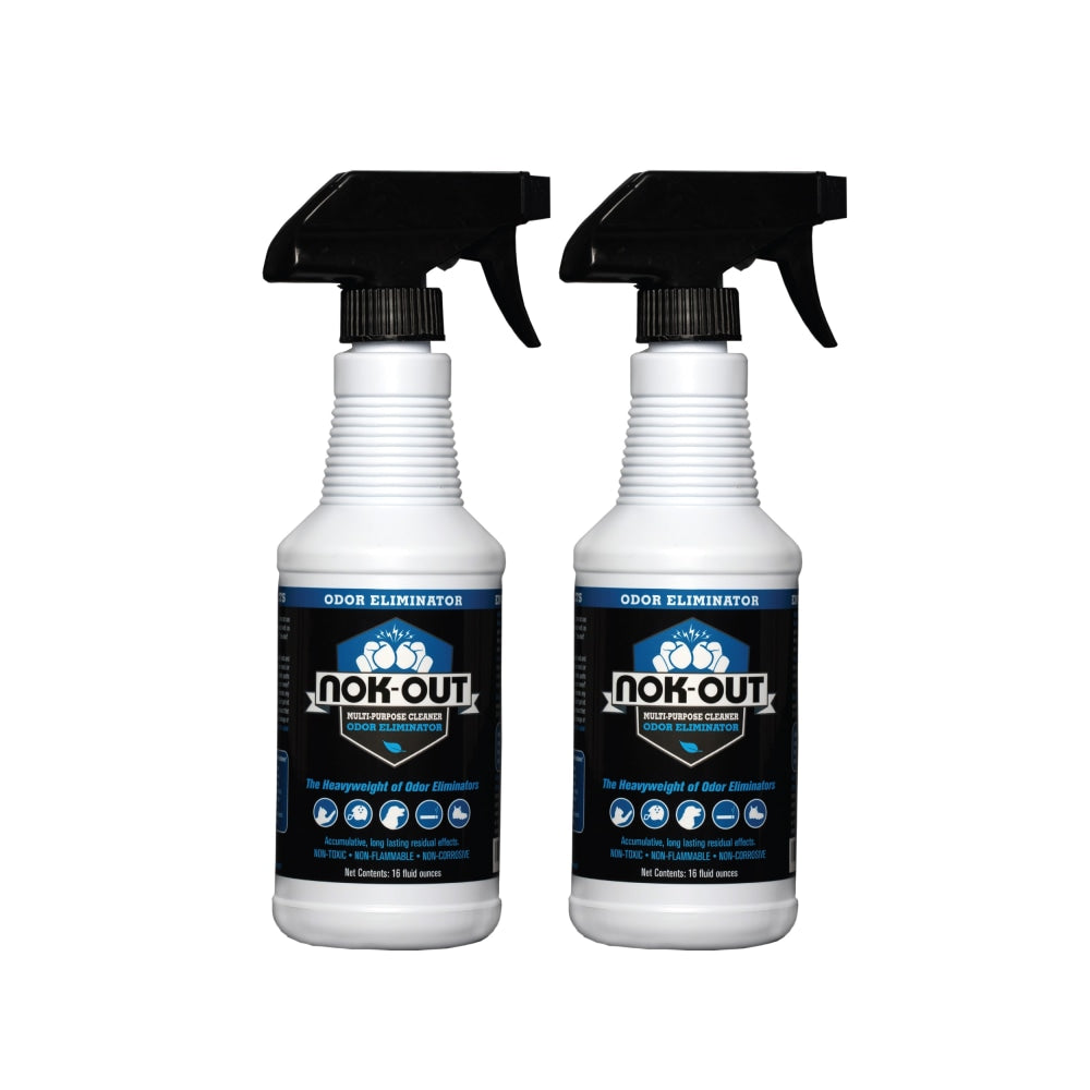 NOK OUT Pet Deodorizer And Cleaning Spray, 16 Oz, Pack Of 2 Bottles