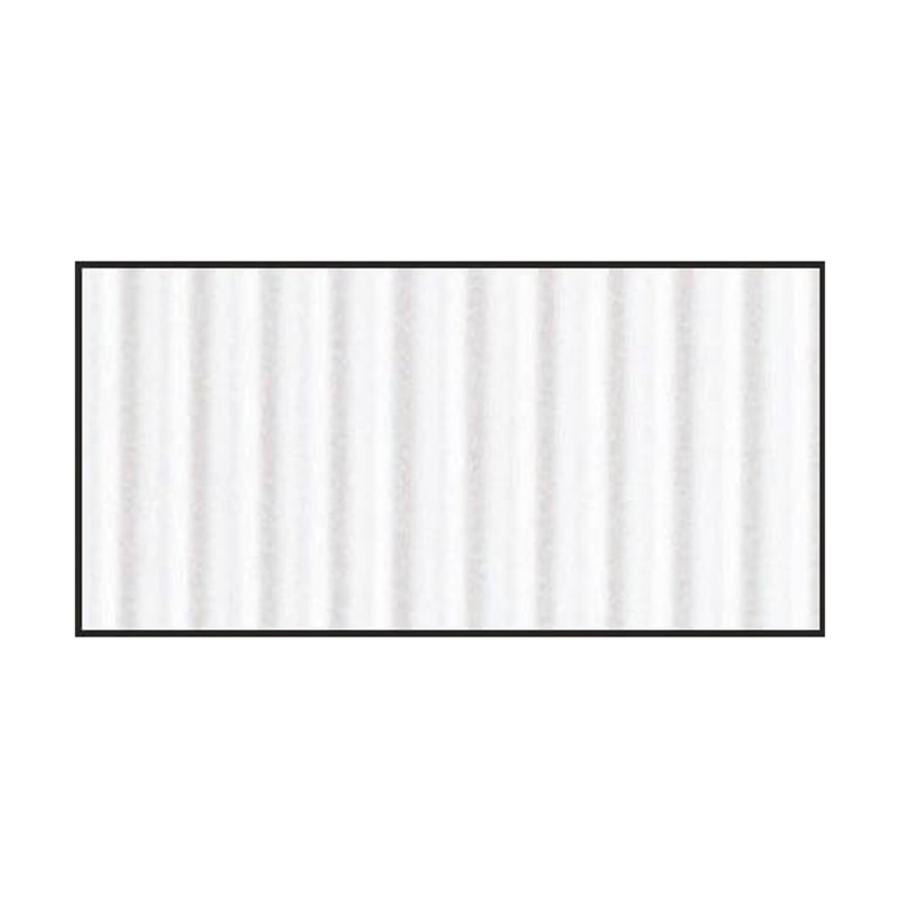 Pacon Corobuff Corrugated Paper, 48in x 12-1/2ft, White