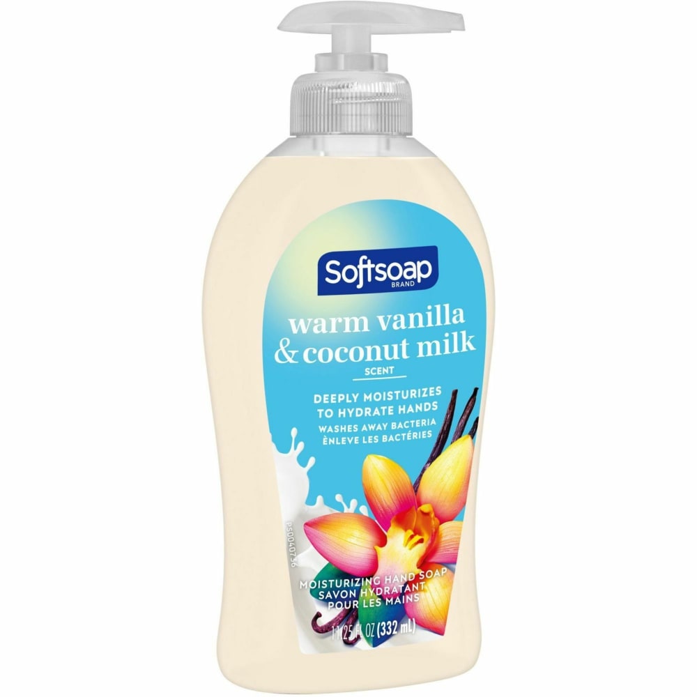 Softsoap Liquid Hand Soap, Warm Vanilla And Coconut Milk Scent, 11.3  Oz