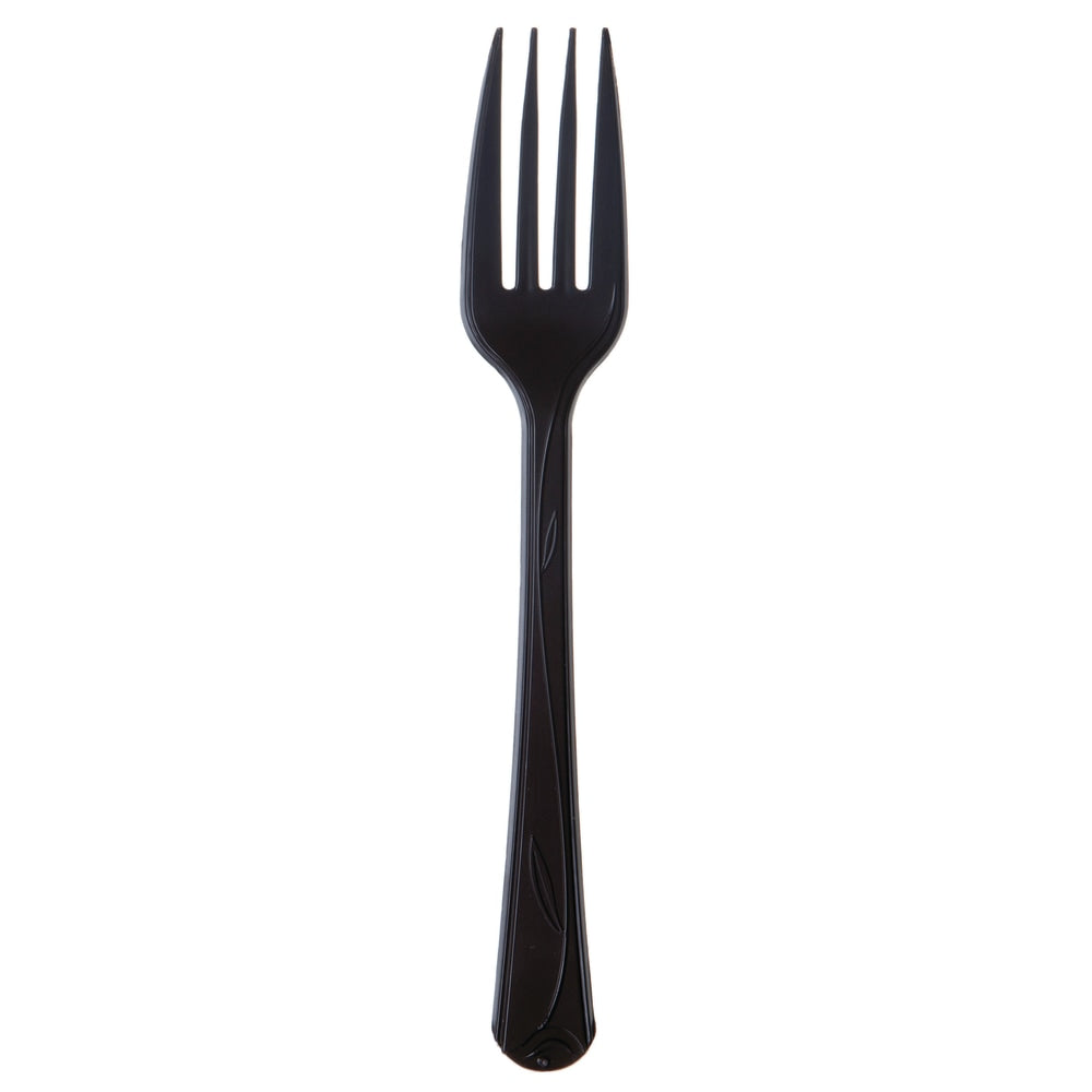 Eco-Products Vine Forks, 7in, Black, Pack Of 500 Forks