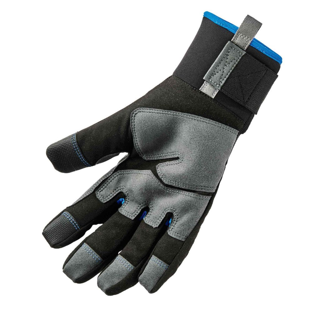 Ergodyne ProFlex 817WP Reinforced Thermal Waterproof Utility Gloves, XX-Large, Black