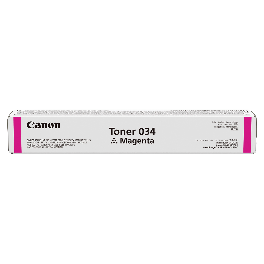 Canon 34 pQ Magenta Toner Cartridge, 9452B001