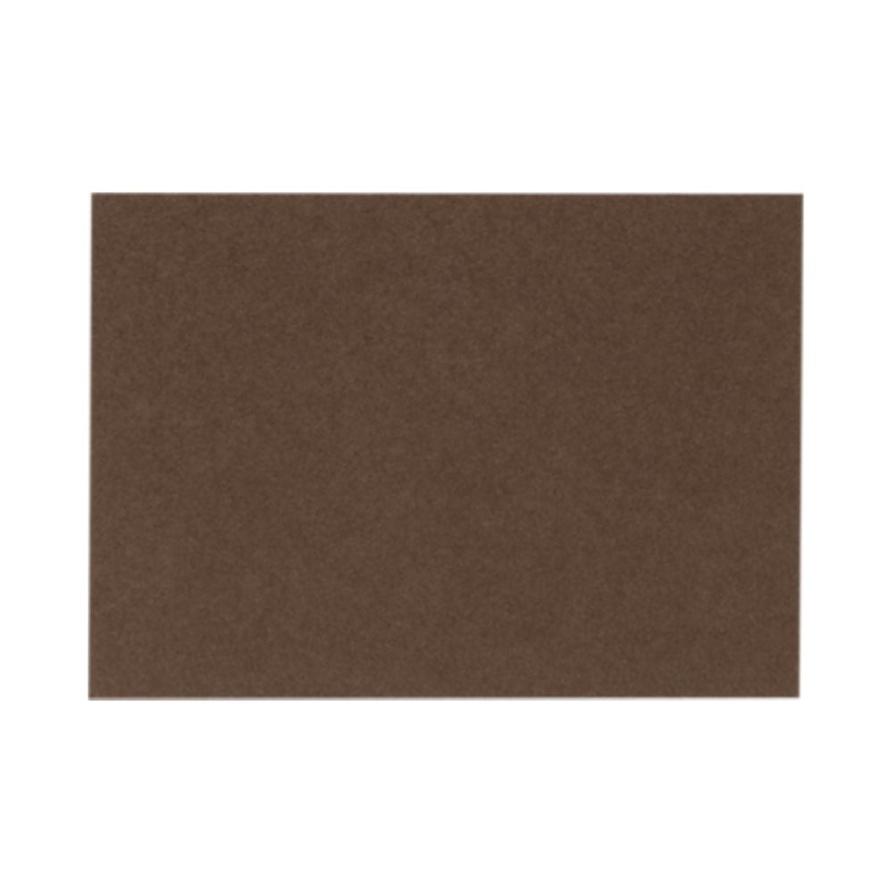 LUX Flat Cards, A6, 4 5/8in x 6 1/4in, Chocolate Brown, Pack Of 1,000