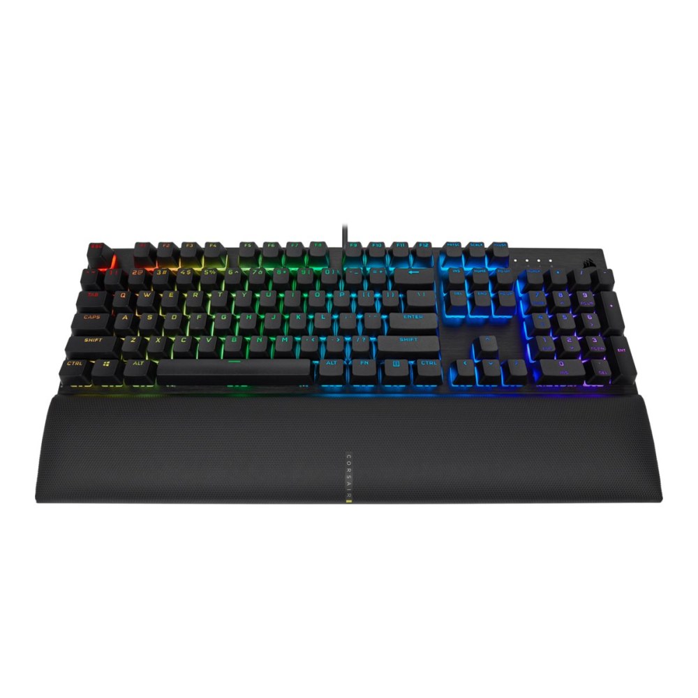 CORSAIR Gaming K60 RGB PRO SE - Keyboard - backlit - USB - US - key switch: CHERRY VIOLA - black