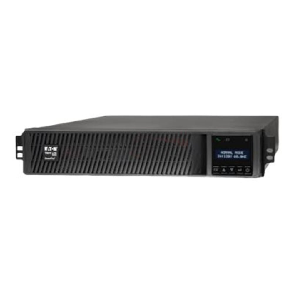 Eaton Tripp Lite Series SmartPro 1000VA 1000W 120V Line-Interactive Sine Wave UPS - 8 Outlets, Extended Run, NIC, LCD, USB, DB9, 2U Rack/Tower Battery Backup - UPS (rack-mountable) - 9.2 A - AC 120 V - 1000 Watt - 1000 VA - 1-phase - RS-232, USB