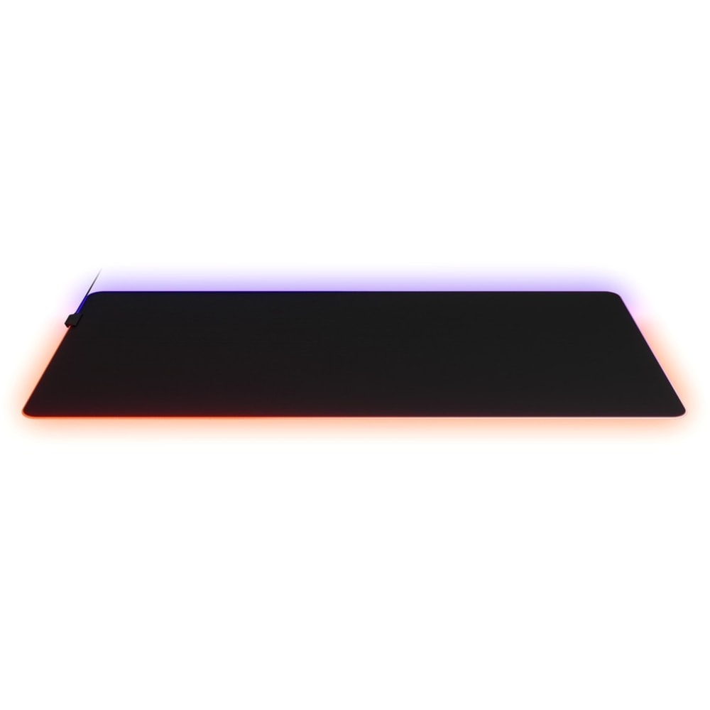 SteelSeries Cloth RGB Gaming Mousepad - 0.16in x 48.03in x 23.23in Dimension - Silicon, Rubber - Anti-slip - Retail