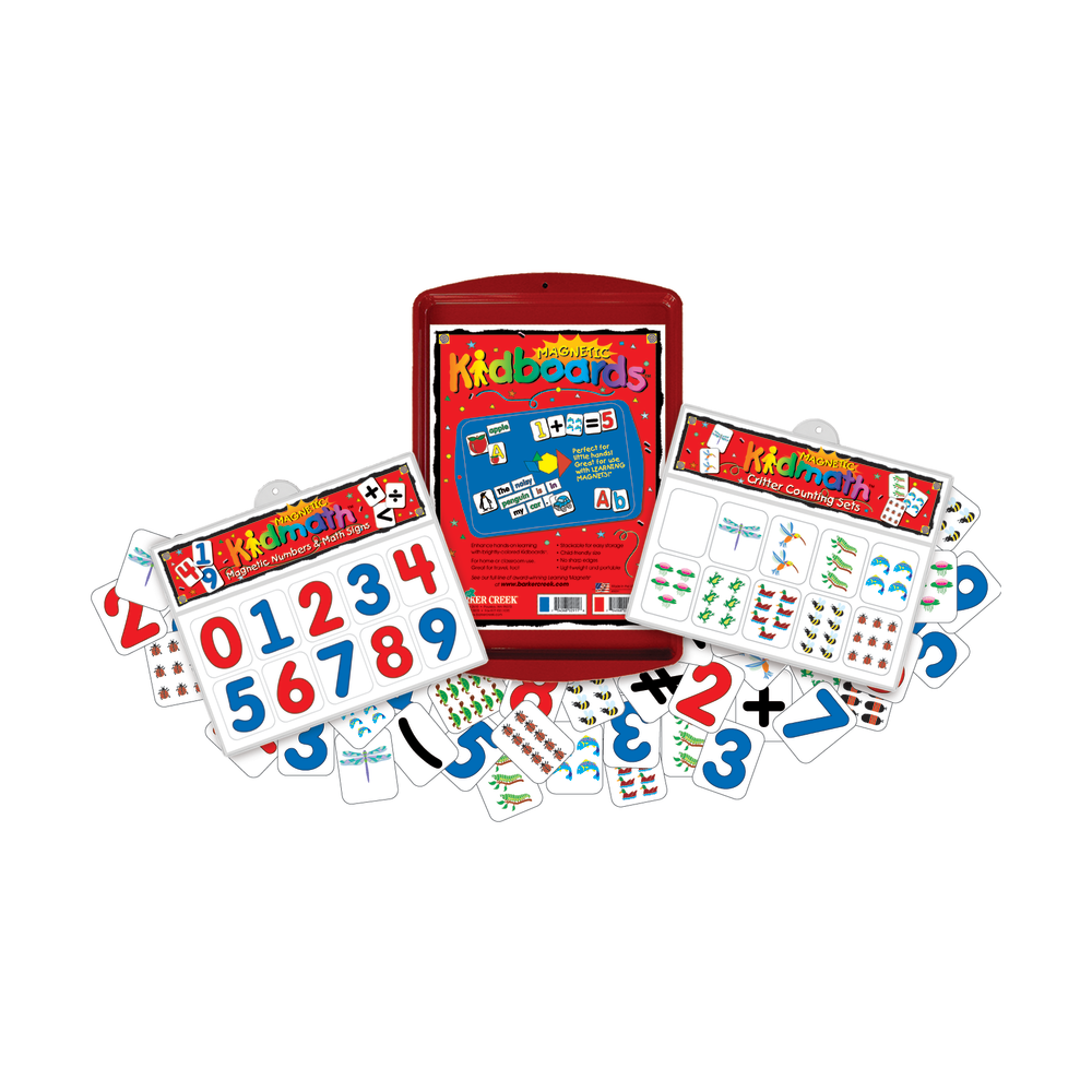 Barker Creek Magnets, Learning Magnets, Numbers And Counting Units Activity Kit, Grades Pre-K+, Pack Of 50