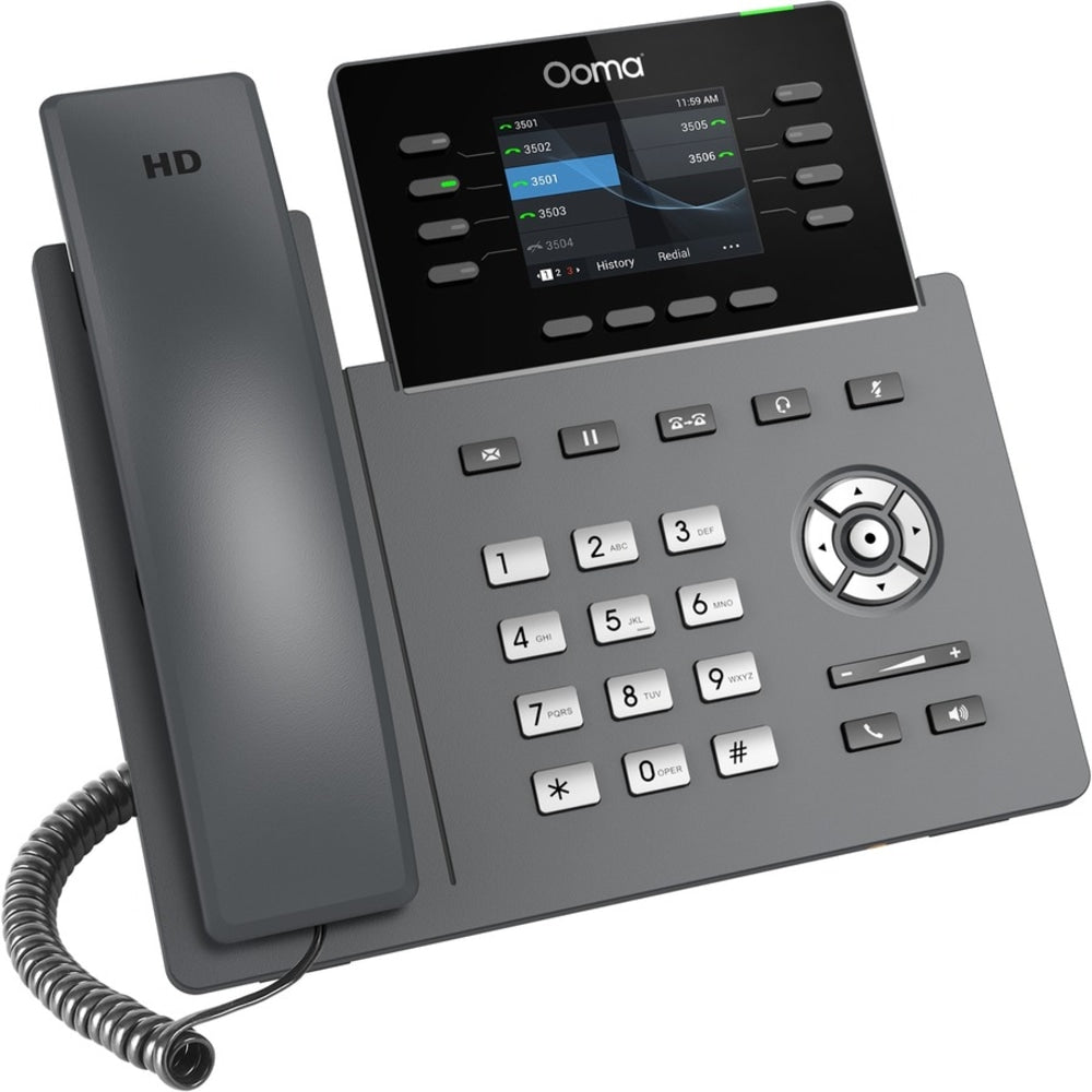 ooma Wi-Fi 8-Line IP Corded Phone, OOMA2624W