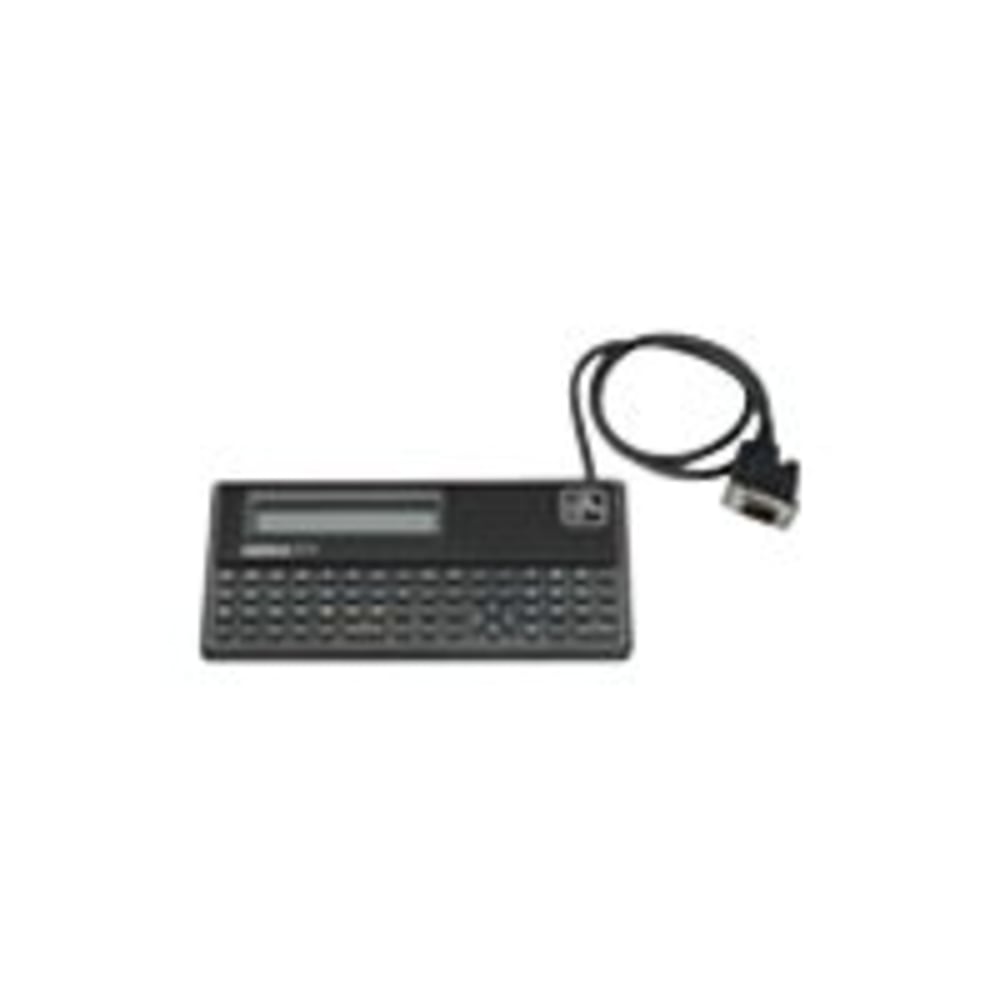 Zebra Keyboard Display Unit - Keyboard - serial - QWERTY - for Zebra ZD500R