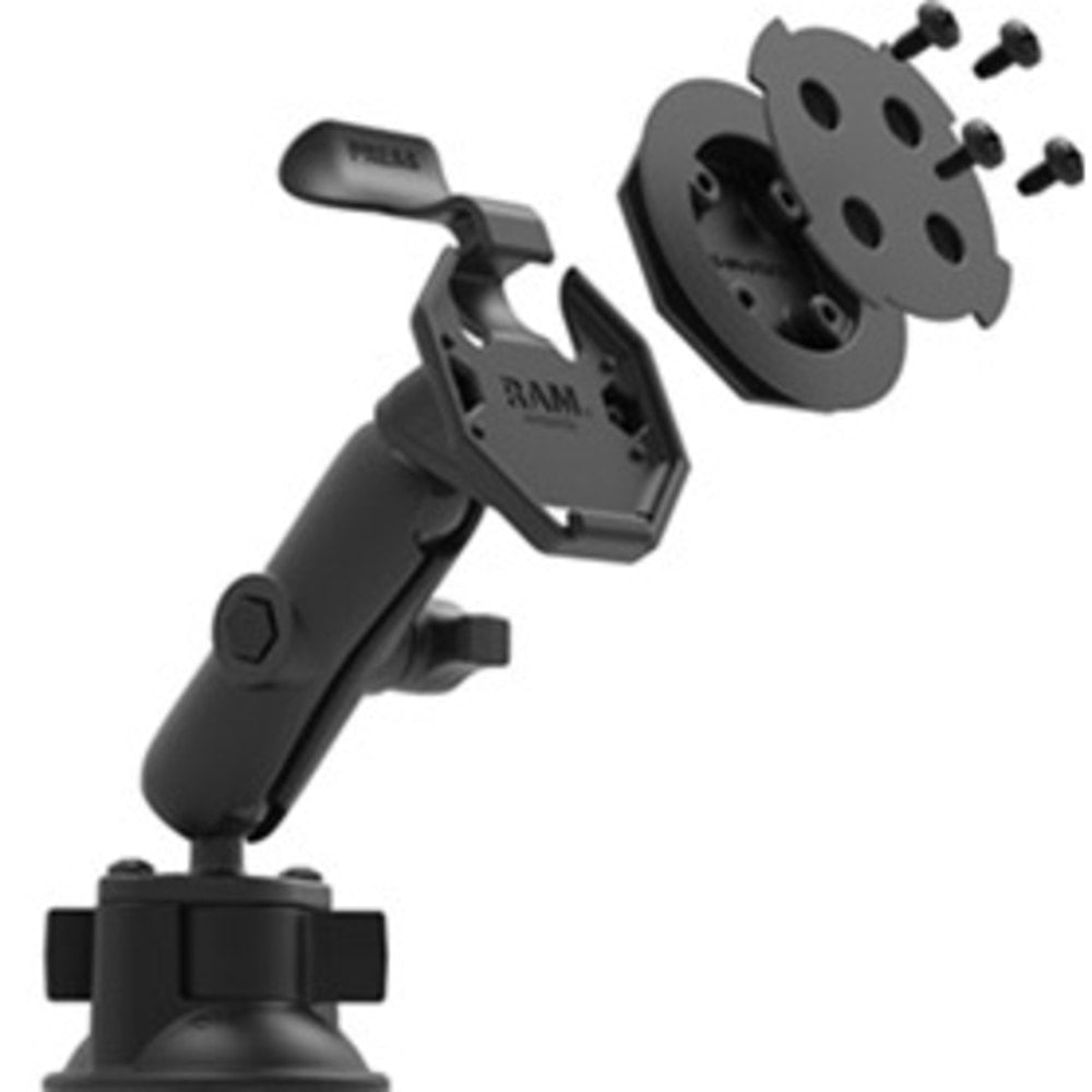 OtterBox RAM Mounts Suction Mount With Universe iPad Adapter - Black