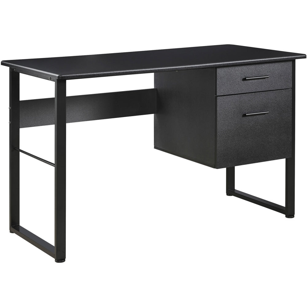 Realspace Halton 48inW Computer Desk, Black