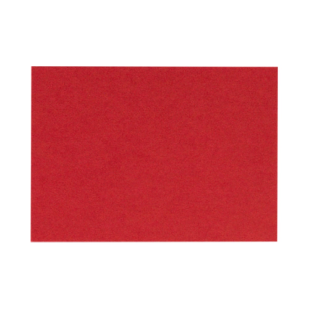 LUX Flat Cards, A2, 4 1/4in x 5 1/2in, Ruby Red, Pack Of 50