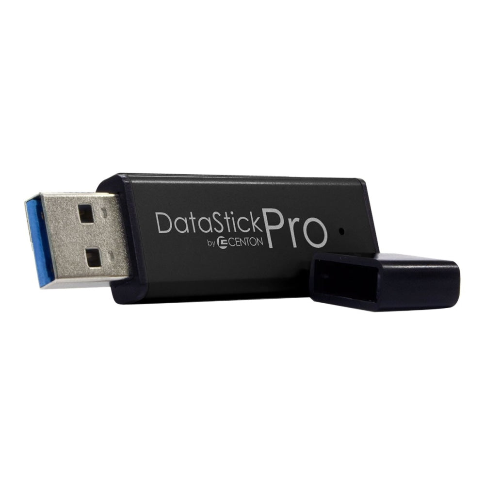 Centon DataStick Pro USB Flash Drives, USB 3.0, 64GB, Black, Pack Of 5, S1-U3P6-64G-5B