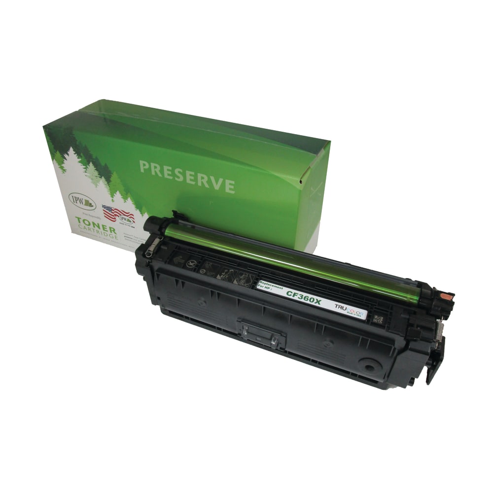 IPW Preserve Remanufactured Black High Yield Toner Cartridge Replacement For HP 508X, CF360X, 545-F0X-ODP