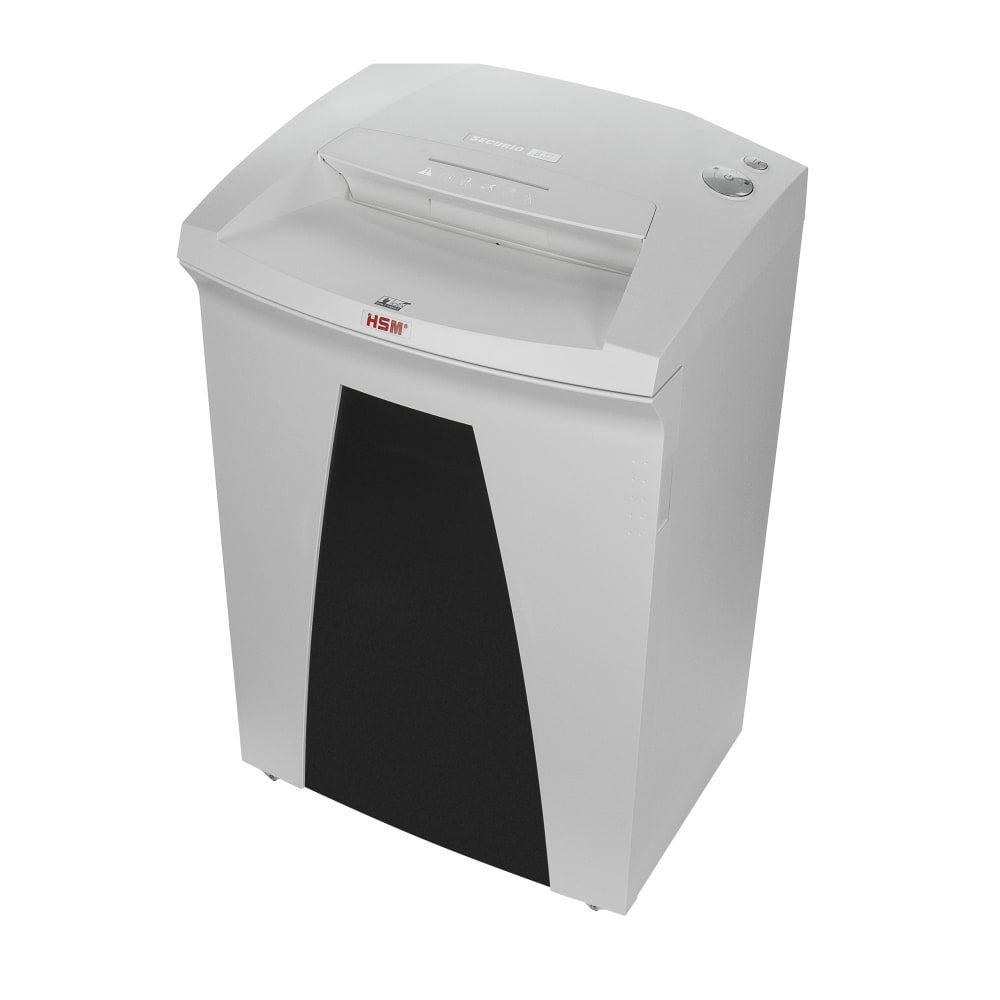 Securio By HSM B32S 24-Sheet Strip-Cut Shredder, 31-1/4inH x 19-5/8inW x 15-3/4inD,  White