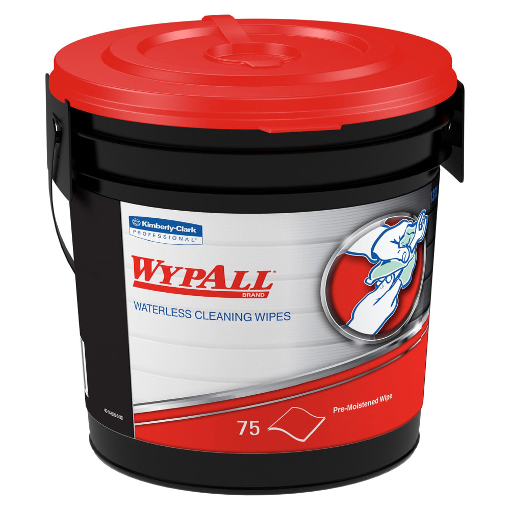 WypAll - Cleaning wipes - 75 sheets - white, green - pack of 6