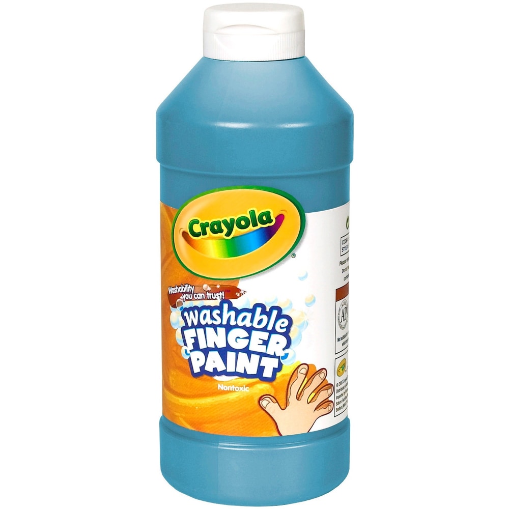 Crayola Washable Finger Paint, 16 Oz., Blue