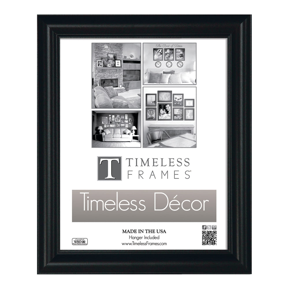 Timeless Frames Boca Wall Frame, 9in x 12in, Black