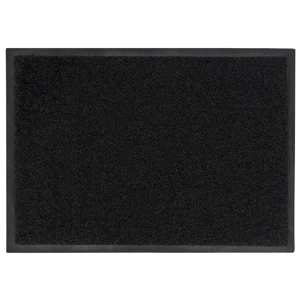 M+A Matting Brush Hog Floor Mat, 2ft x 3ft, Charcoal