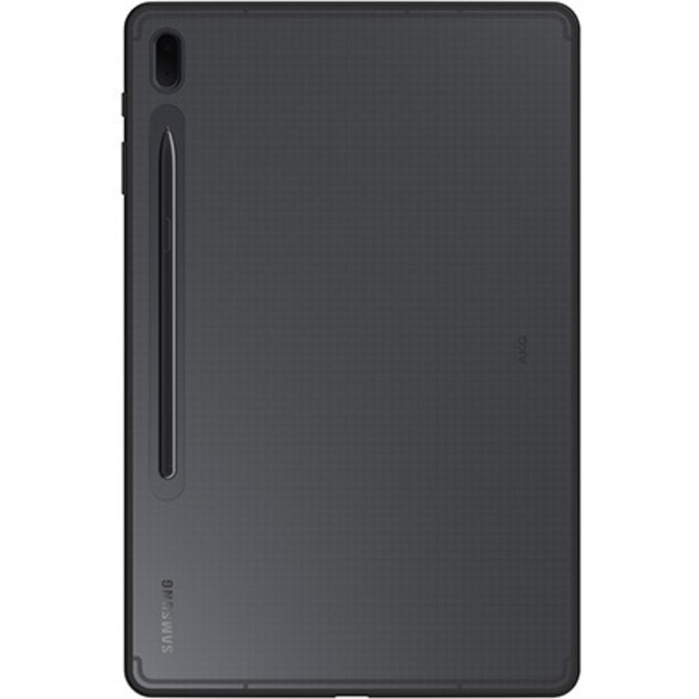 OtterBox Galaxy Tab S7 FE 5G React Series Case - For Samsung Galaxy Tab S7 FE 5G Tablet - Black Crystal (Clear/Black) - Soft-touch - Drop Resistant, Abrasion Resistant, Scrape Resistant, Shock Resistant - Polycarbonate, Synthetic Rubber - Retail