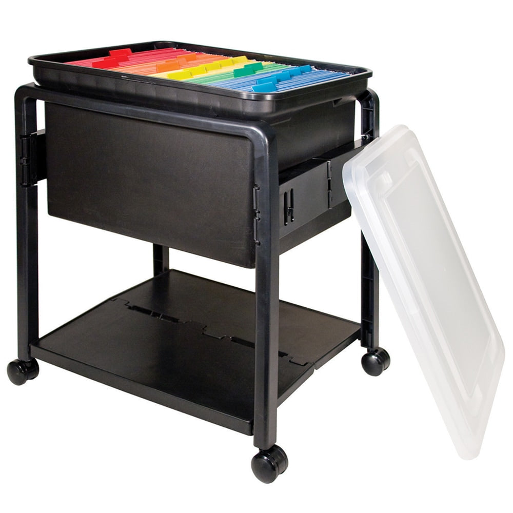 Innovative Storage SpaceMaker Fold N Roll Cart System, 21 3/4inH x 14 1/2inW x 18 1/2inD