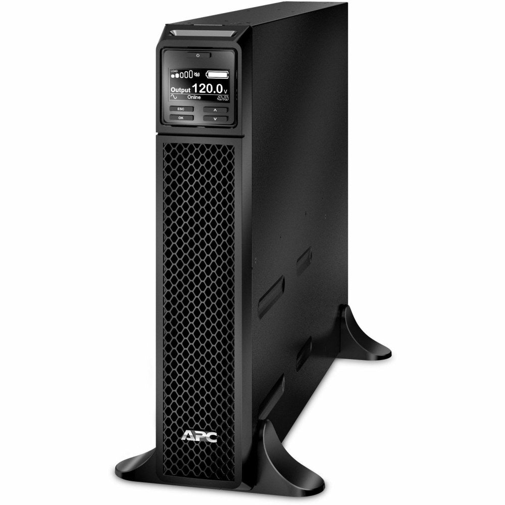 APC by Schneider Electric Smart-UPS SRT 3000VA 120V - Tower - 3 Hour Recharge - 120 V Input - 120 V AC Output - Sine Wave - 1 x NEMA L5-30R, 8 x NEMA 5-20R - 9 x Battery/Surge Outlet