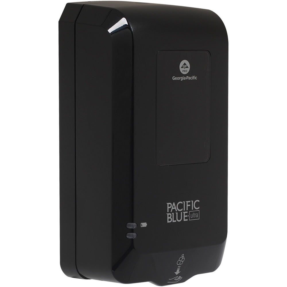 Pacific Blue Ultra Automated Touchless Soap & Sanitizer Dispenser, 11-3/4inH x 6-1/2inW x 4inD, Black