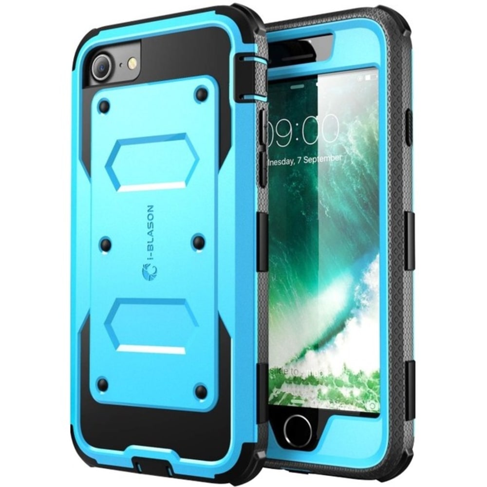 i-Blason ArmorBox Dual Layer - Protective case for cell phone - rugged - blue